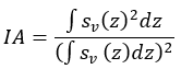 Aggregation index equation