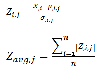 Normal deviate equations